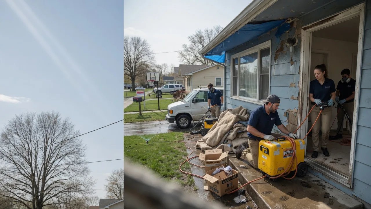 Basement Flood Cleanup in Waunakee, WI near me